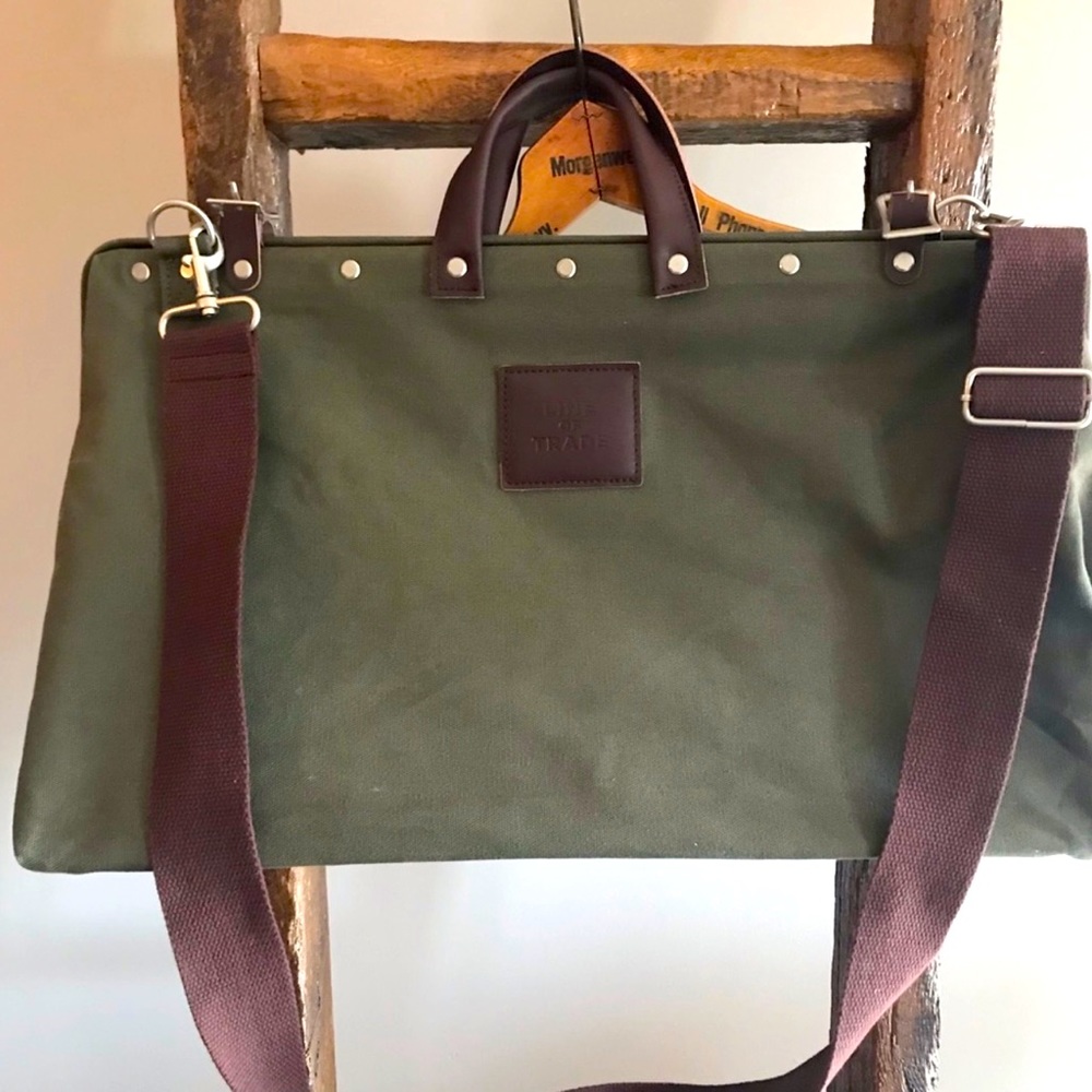 Perfect weekend bag - Line of Trade. Sturdy, and durable -